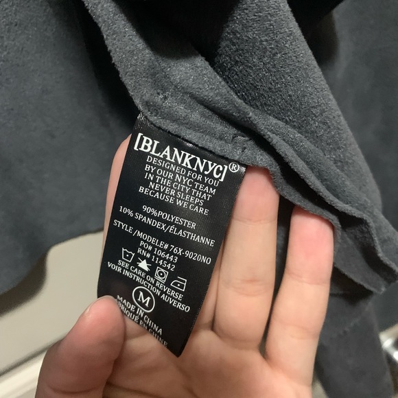 Blank NYC gray suede jacket - Picture 5 of 7